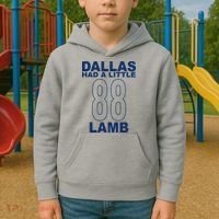 Dallas Had A Little 88 Lamb Football Kids Hoodie thumb 2