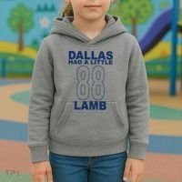 Dallas Had A Little 88 Lamb Football Kids Hoodie thumb 3