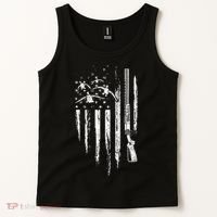 Duck Hunting American Flag Waterfowl Goose Gift For Hunter  Tank Top thumb 2
