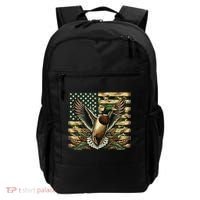 Duck Hunter American Flag Camouflage Hunting Backpack thumb 0