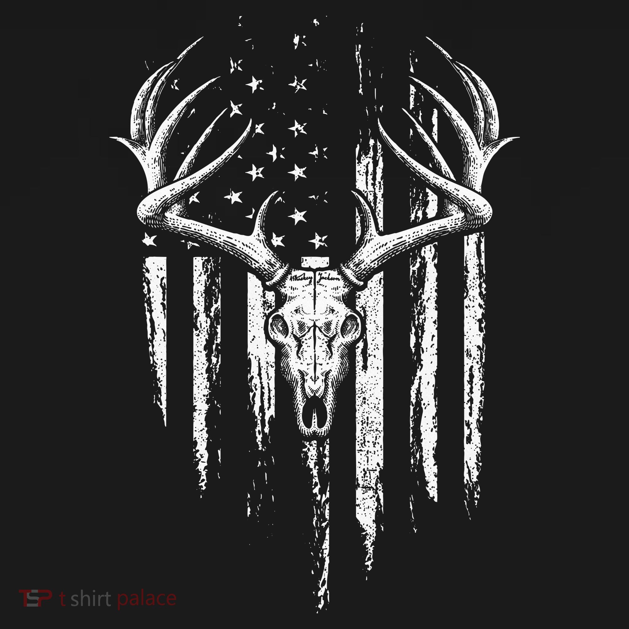 Deer Hunting American Flag Bowhunting Whitetail Bow Hunter Women's Tank Top