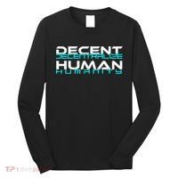 Decentralize Humanity Are You Decent Long Sleeve Shirt thumb 0