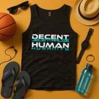 Decentralize Humanity Are You Decent Tank Top thumb 4