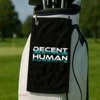 Decentralize Humanity Are You Decent Golf Towel thumb 2
