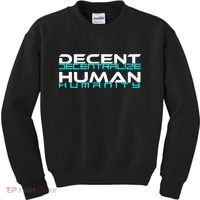 Decentralize Humanity Are You Decent Kids Sweatshirt thumb 0
