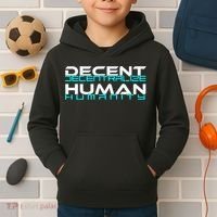 Decentralize Humanity Are You Decent Kids Hoodie thumb 2