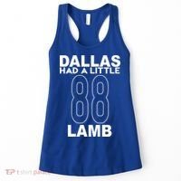 Dallas Had A Little Lamb Funny Football Women's Tank Top thumb 0