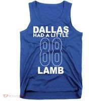 Dallas Had A Little Lamb Funny Football Tank Top thumb 0