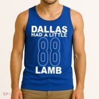 Dallas Had A Little Lamb Funny Football Tank Top thumb 3