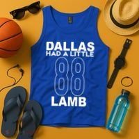Dallas Had A Little Lamb Funny Football Tank Top thumb 4