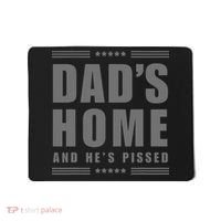 Dads Home And Hes Pissed Trump Dark Maga Dads Home Mousepad thumb 0