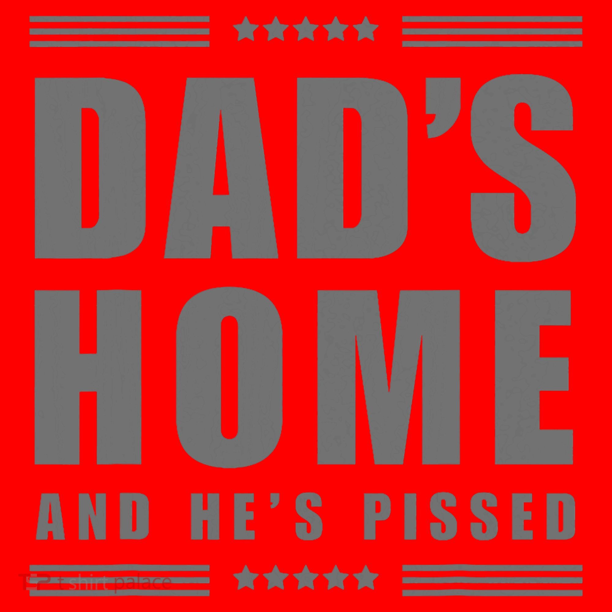 Dads Home And Hes Pissed Trump Dark Maga Dads Home Santa Hat