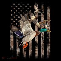 Duck Hunter American Flag Waterfowl Hunting Camouflage Coffee Mug thumb 5