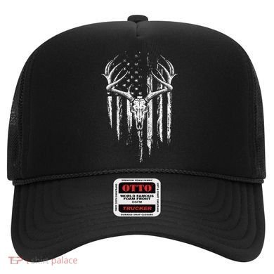 Deer Hunting American Flag Bowhunting Whitetail Bow Hunter Hat