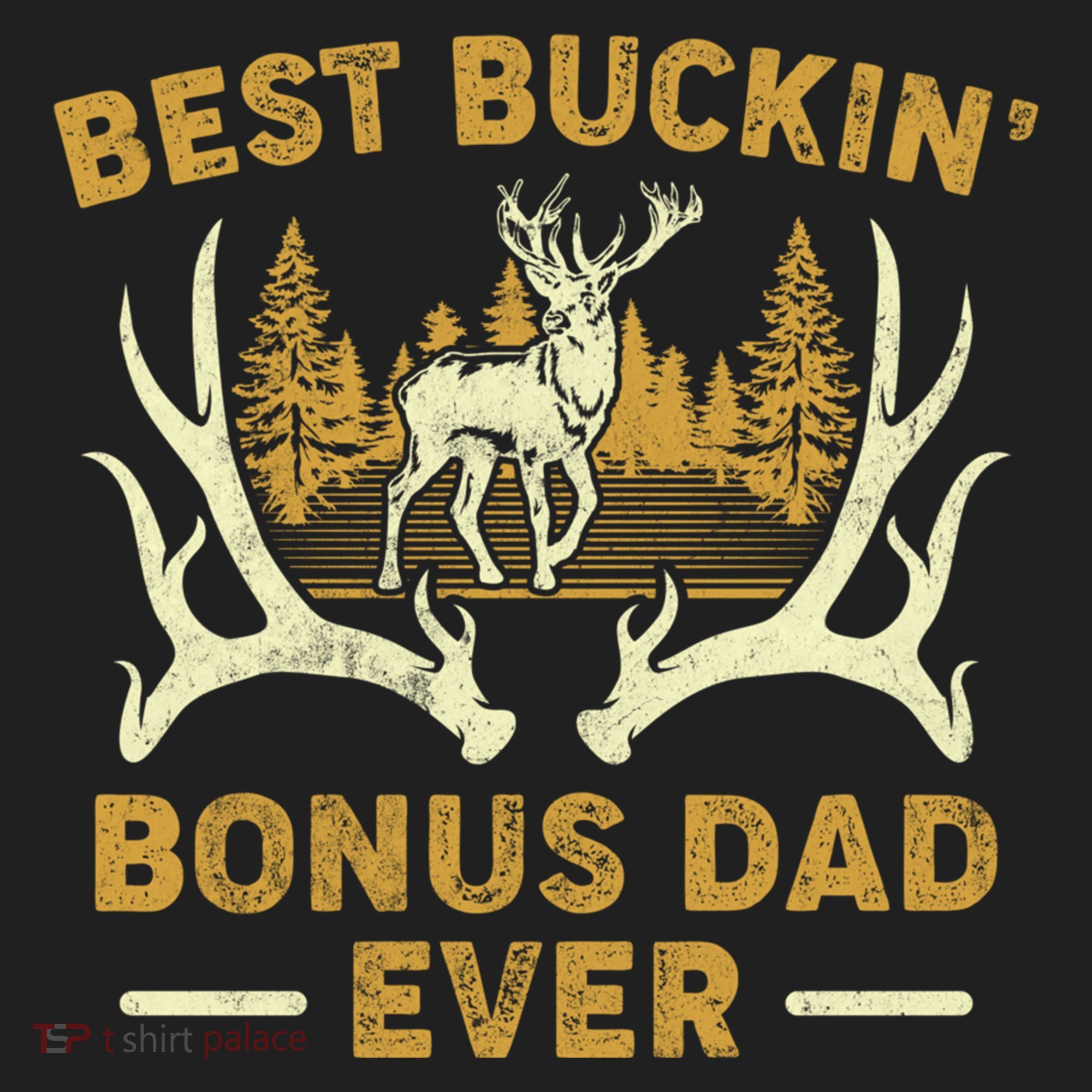 Deer Hunting Best Buckin Bonus Dad Ever Hunting Fathers Day Gift Beanie