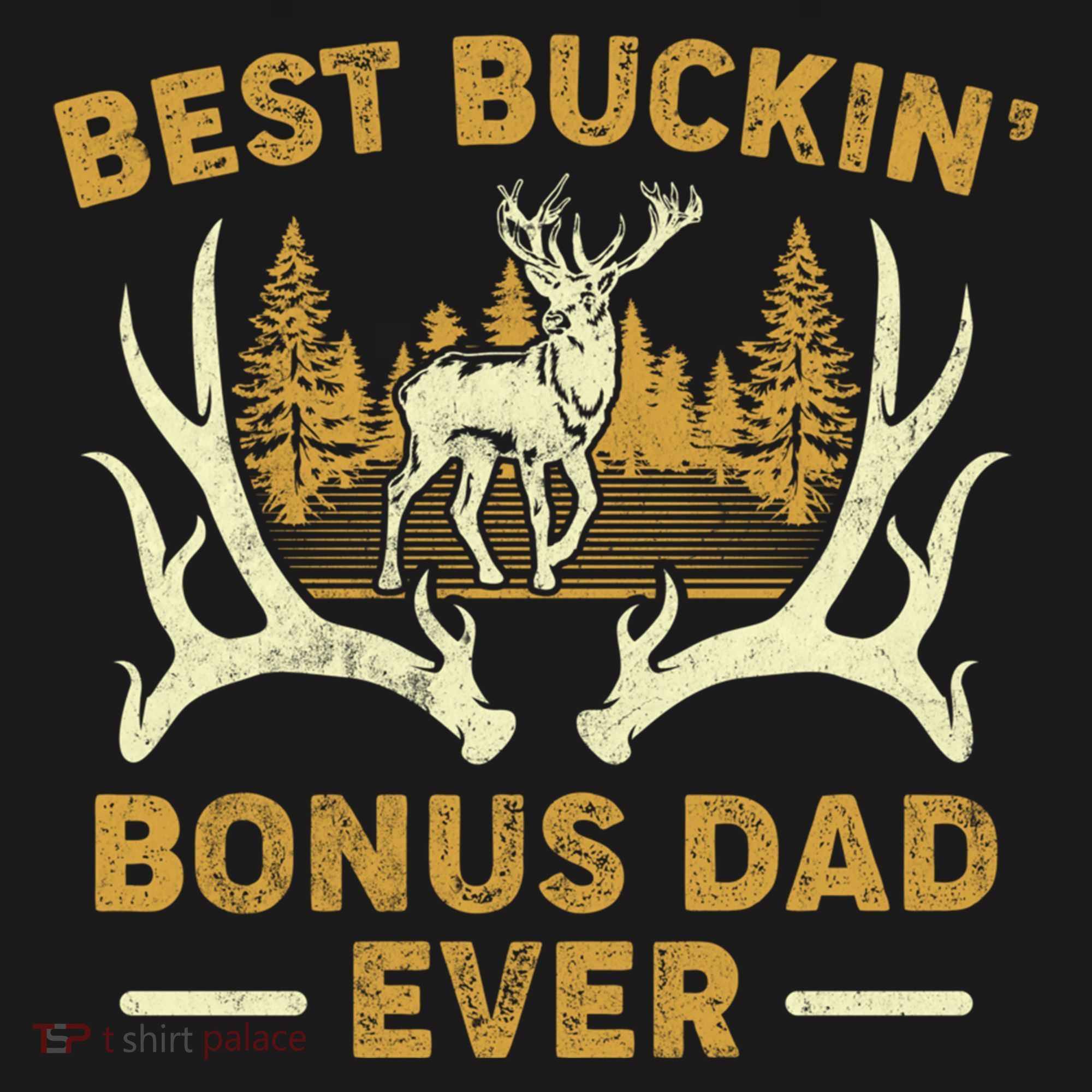 Deer Hunting Best Buckin Bonus Dad Ever Hunting Fathers Day Gift Women's Hoodie