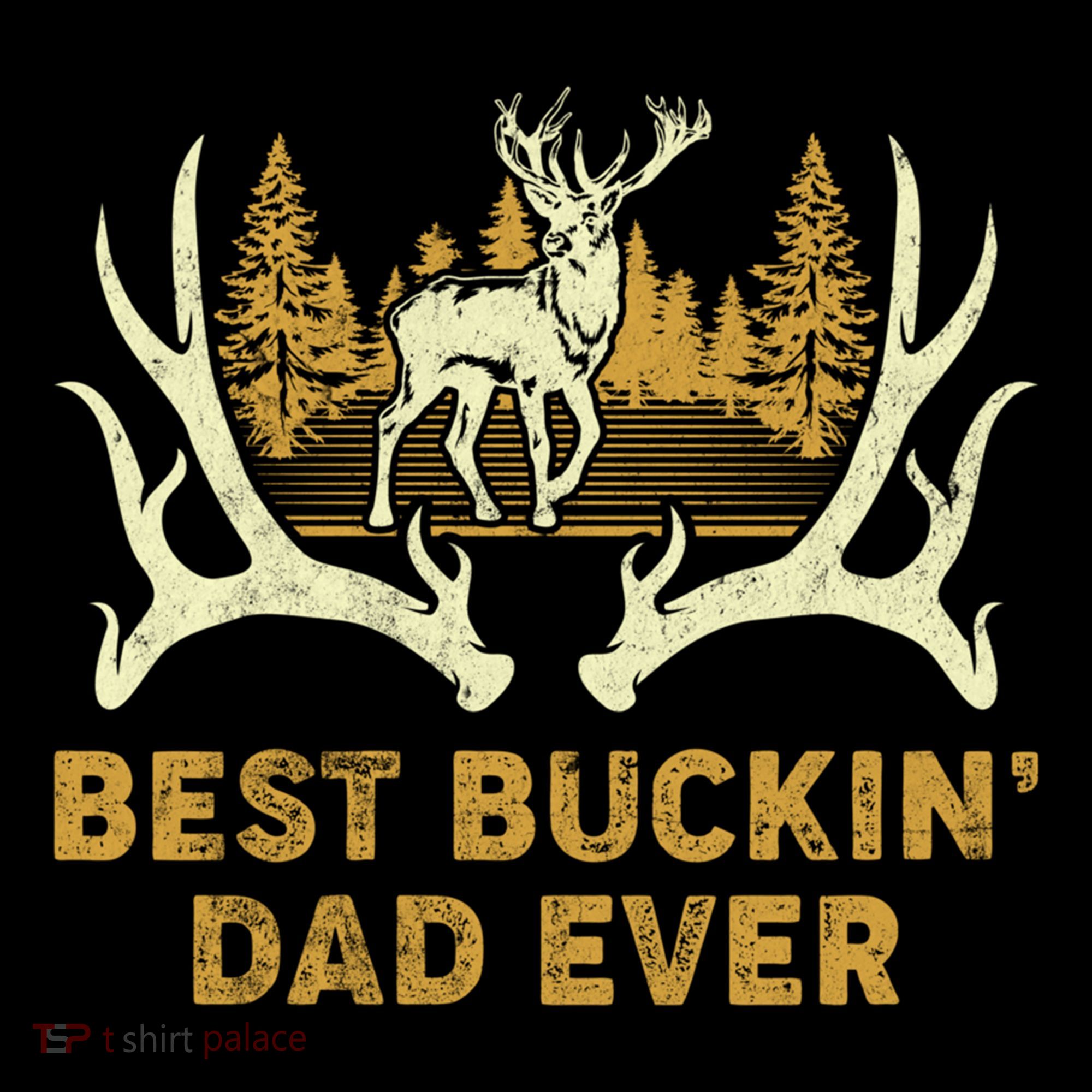 Deer Hunting Best Buckin Dad Ever Hunting Fathers Day Gift Coffee Mug
