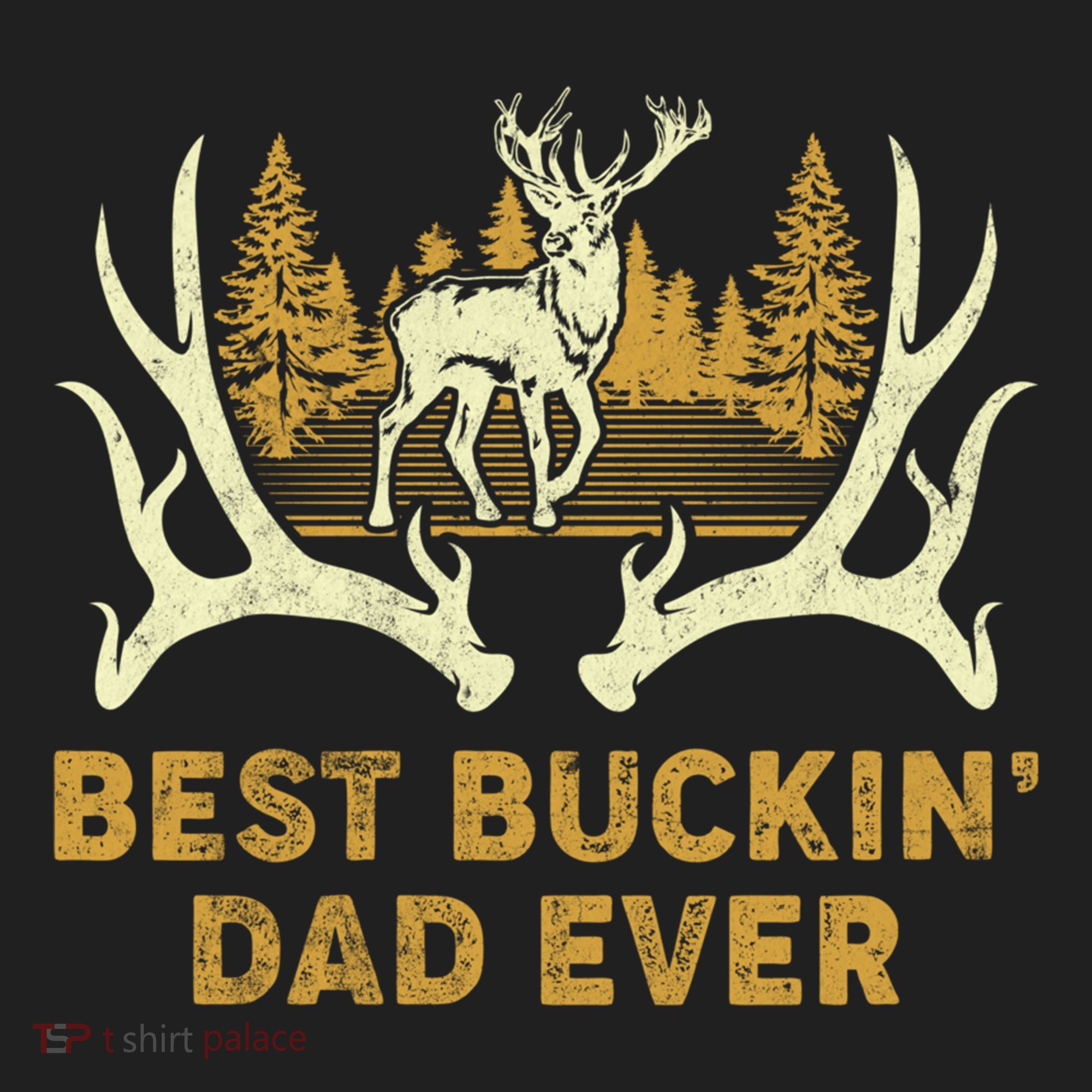 Deer Hunting Best Buckin Dad Ever Hunting Fathers Day Gift Beanie