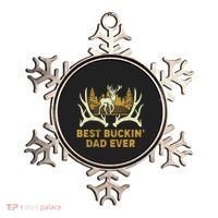 Deer Hunting Best Buckin Dad Ever Hunting Fathers Day Gift Ornament thumb 0