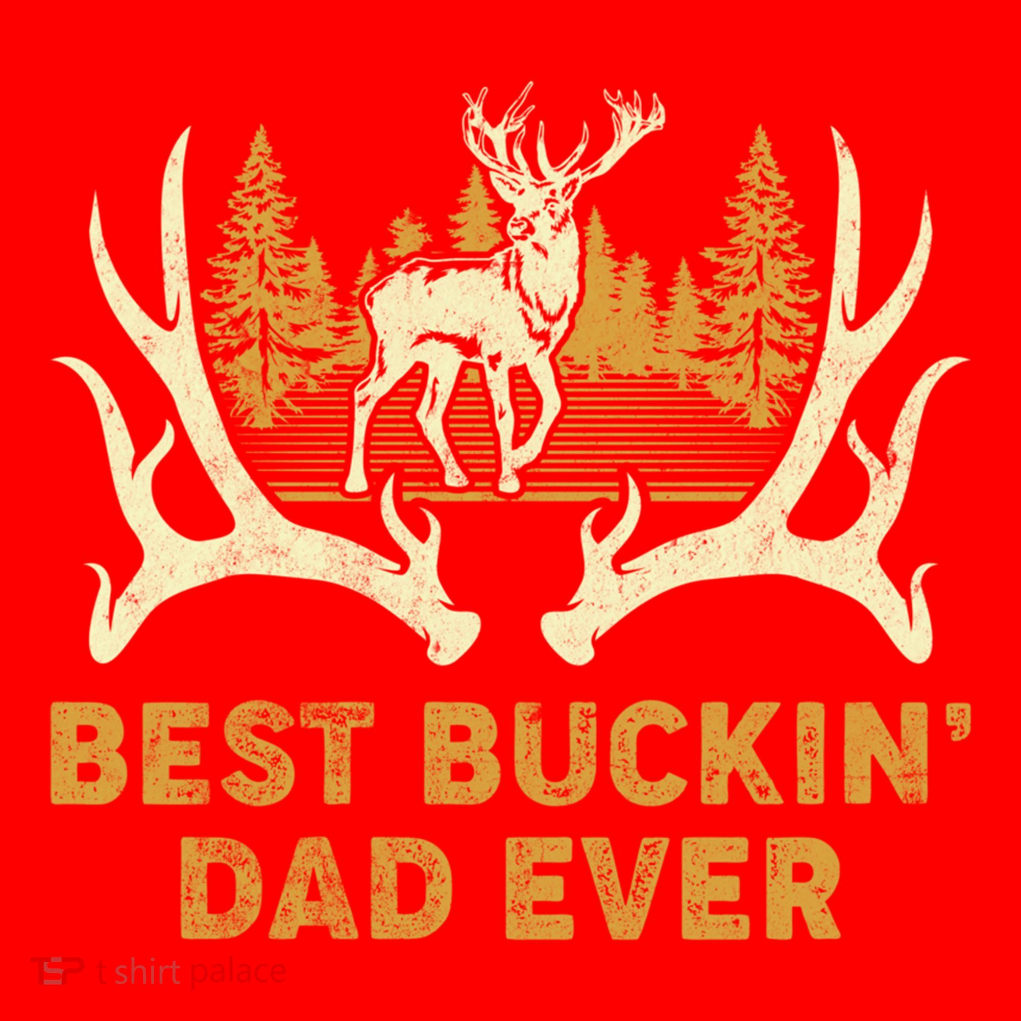 Deer Hunting Best Buckin Dad Ever Hunting Fathers Day Gift Santa Hat
