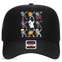 Dabbing Halloween Boys Skeleton Zombie Scary Pumpkin Mummy Hat thumb 0