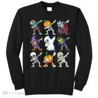 Dabbing Halloween Boys Skeleton Zombie Scary Pumpkin Mummy Sweatshirt thumb 0