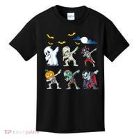 Dabbing Halloween Boys Skeleton Zombie Scary Pumpkin Mummy Kids T-Shirt thumb 0