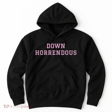 Down Horrendous Black Hoodie