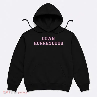 Down Horrendous Black Hoodie
