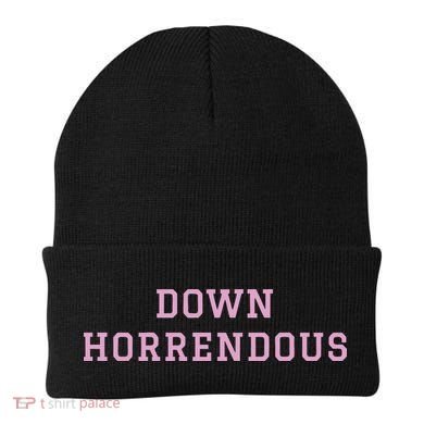 Down Horrendous Black Beanie