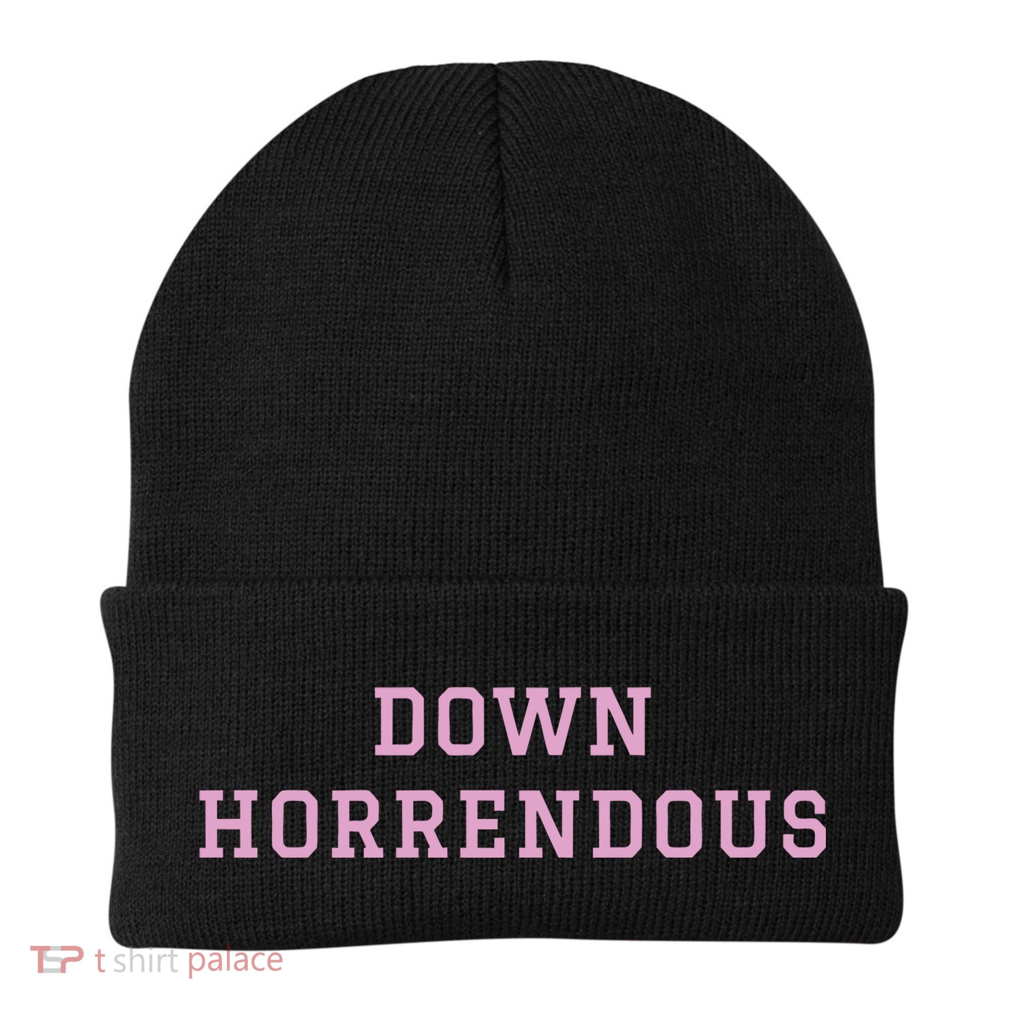 Down Horrendous Black Beanie