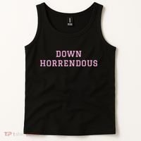 Down Horrendous Black Tank Top thumb 2