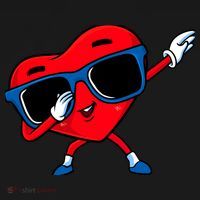 Dabbing Heart Boy Valentine Dab Love Valentines Day Boy Women's Hoodie thumb 2