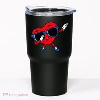 Dabbing Heart Boy Valentine Dab Love Valentines Day Boy Tumbler thumb 0