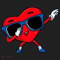 Dabbing Heart Boy Valentine Dab Love Valentines Day Boy Tumbler thumb 3