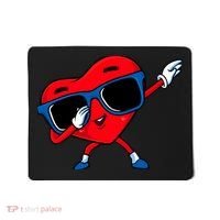 Dabbing Heart Boy Valentine Dab Love Valentines Day Boy Mousepad thumb 0
