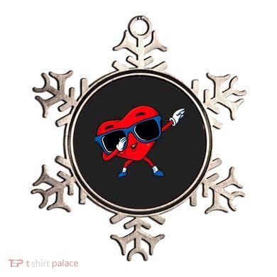 Dabbing Heart Boy Valentine Dab Love Valentines Day Boy Ornament