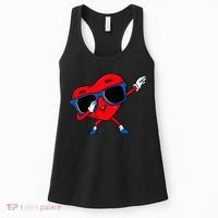 Dabbing Heart Boy Valentine Dab Love Valentines Day Boy Women's Tank Top thumb 0