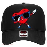 Dabbing Heart Boy Valentine Dab Love Valentines Day Boy Hat thumb 0