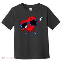Dabbing Heart Boy Valentine Dab Love Valentines Day Boy Toddler T-Shirt thumb 0