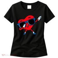 Dabbing Heart Boy Valentine Dab Love Valentines Day Boy Women's T-Shirt thumb 0