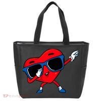 Dabbing Heart Boy Valentine Dab Love Valentines Day Boy Tote Bag thumb 0