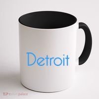 Detroit Honolulu Blue Coffee Mug thumb 1