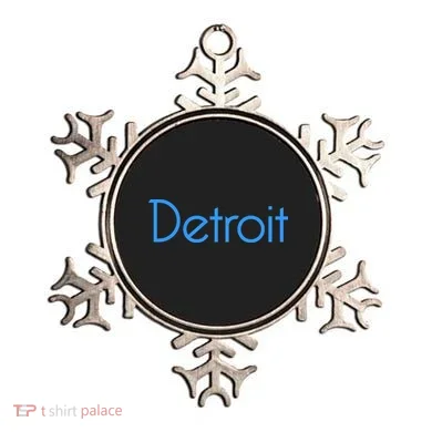 Detroit Honolulu Blue Ornament