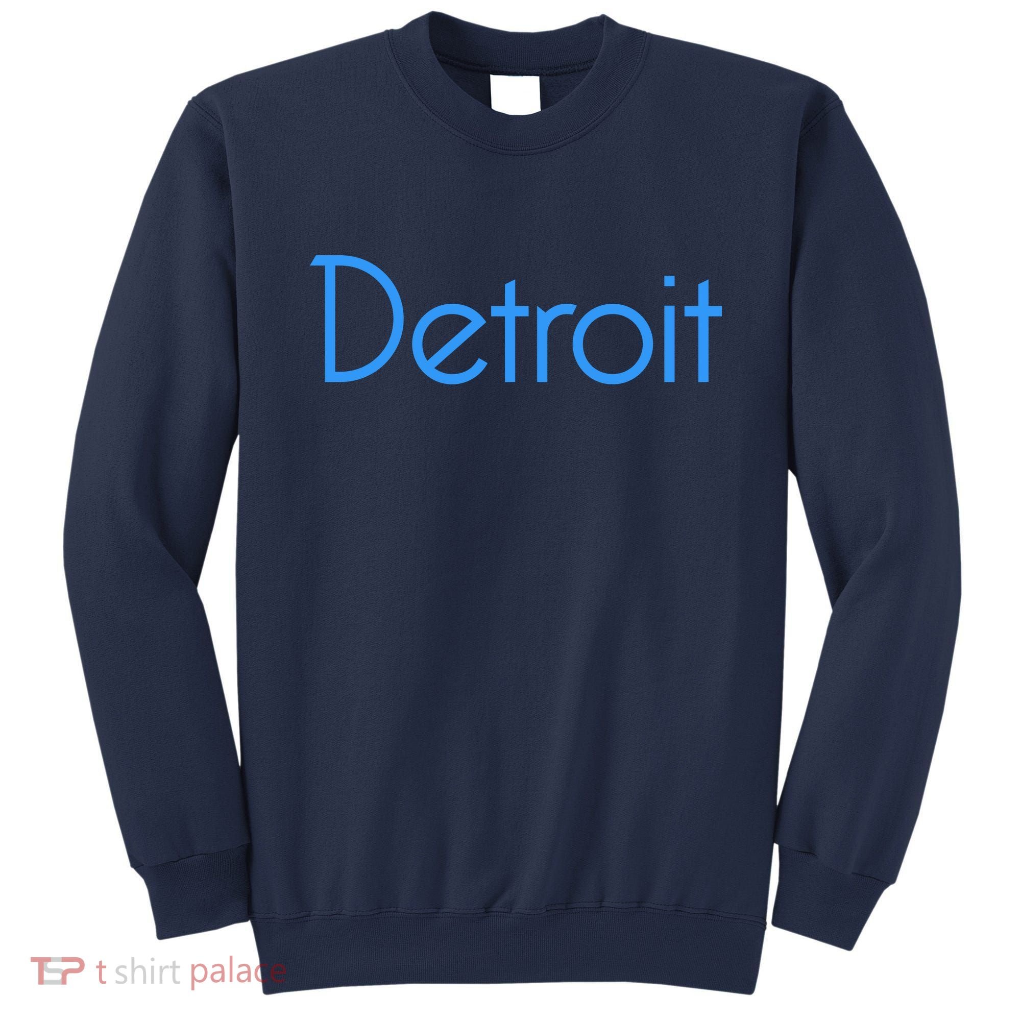 Detroit Honolulu Blue Sweatshirt