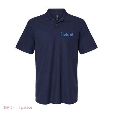 Detroit Honolulu Blue Polo
