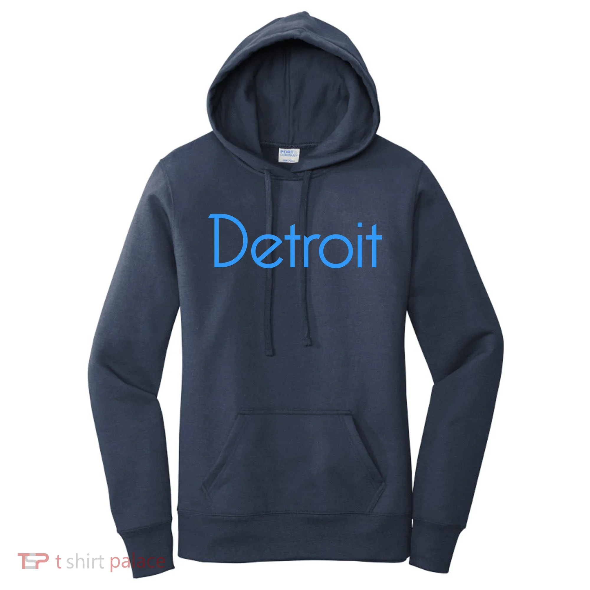 Detroit Honolulu Blue Women's Hoodie