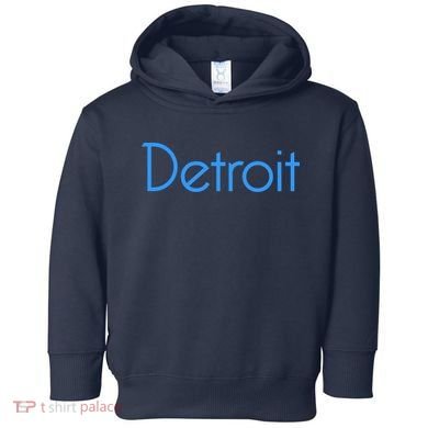 Detroit Honolulu Blue Toddler Hoodie