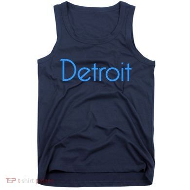 Detroit Honolulu Blue Tank Top