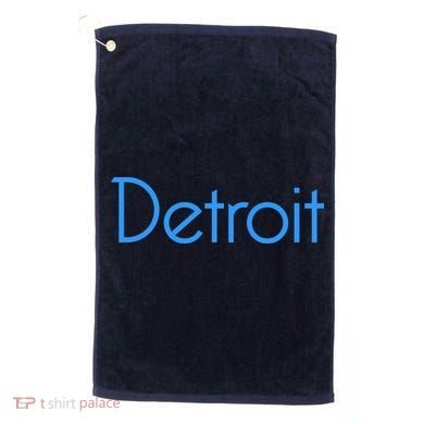Detroit Honolulu Blue Golf Towel